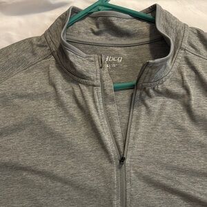 BCG Gray Quarter-Zip Pullover